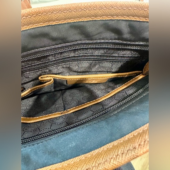 Michael Kors Black and Brown Crossbody Bag - Picture 5 of 6